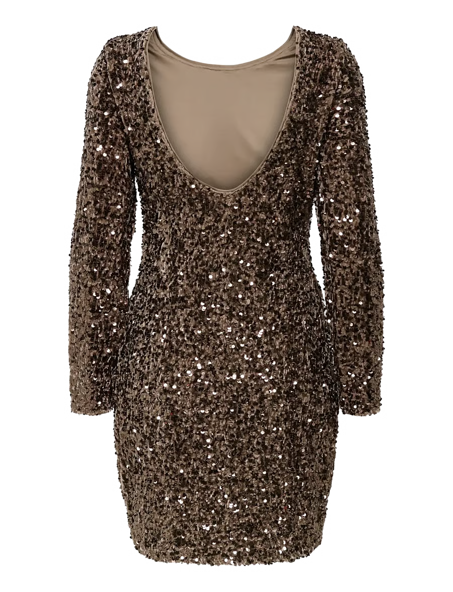 Rochie mini ONLY, maro