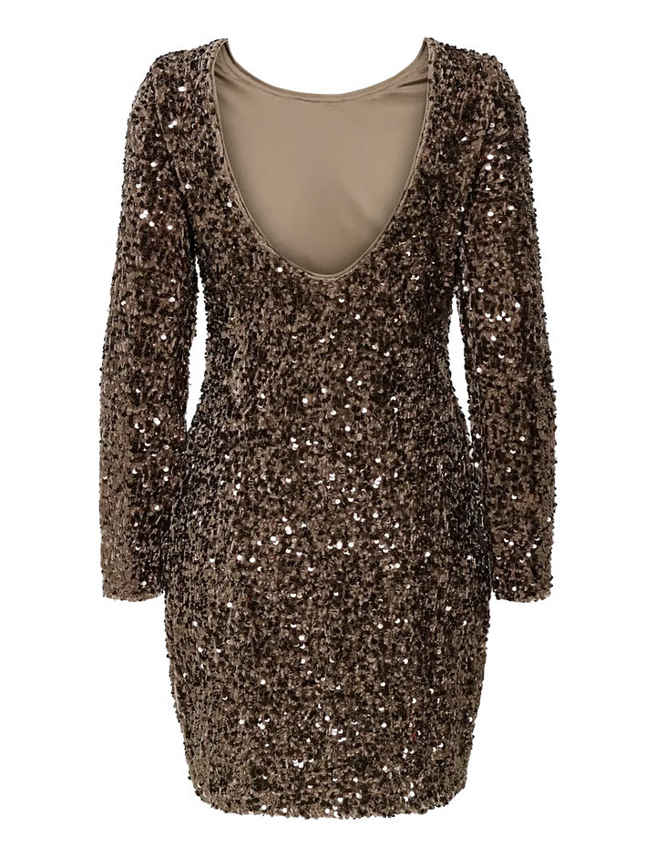 Rochie mini ONLY, maro
