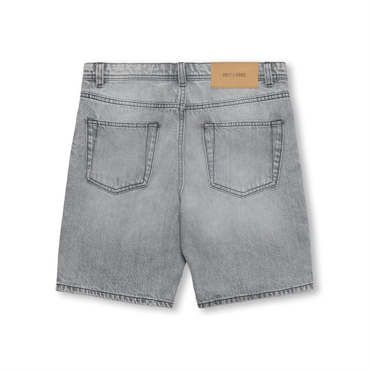 Pantaloni scurți de blugi ONLY&SONS, gri