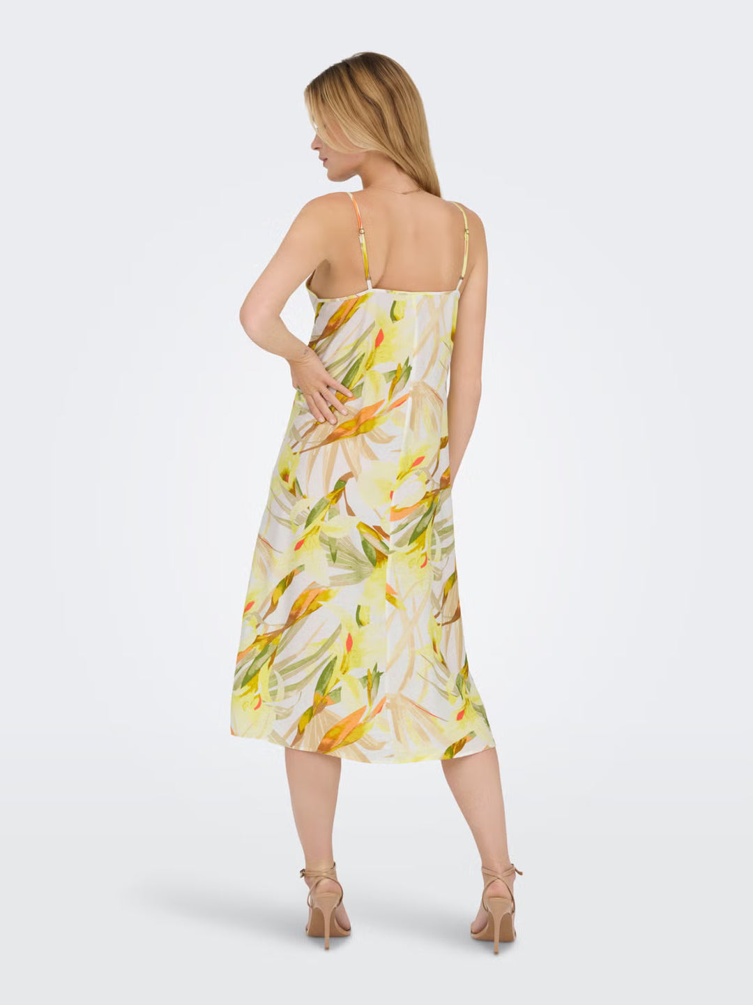 Rochie maxi JDY, mix culori