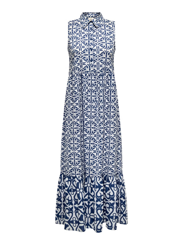 Rochie maxi JDY, mix culori
