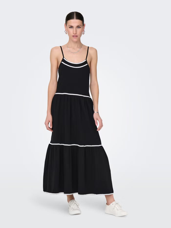 Rochie midi ONLY, negru