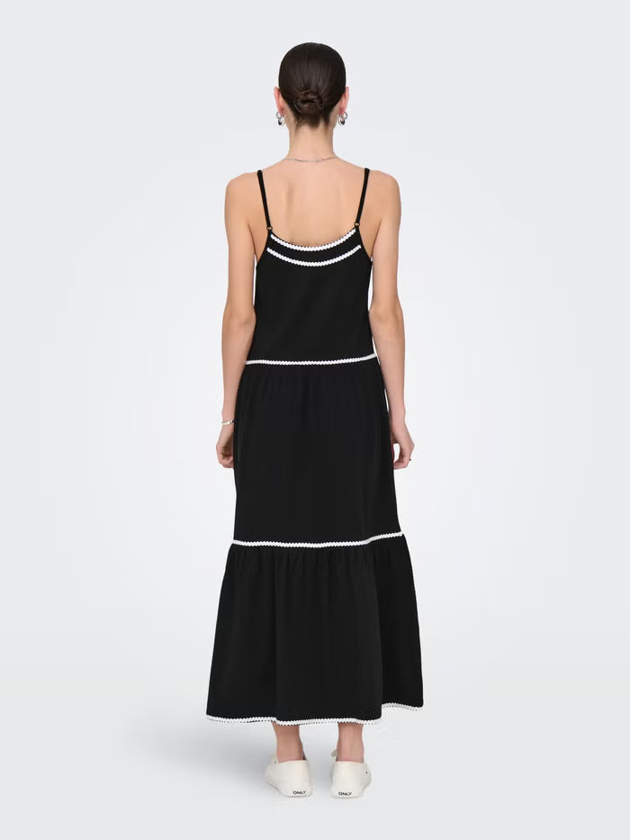 Rochie midi ONLY, negru