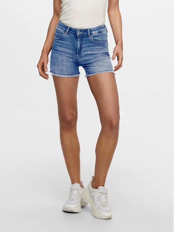 Pantaloni scurți de blugi ONLY, albastru