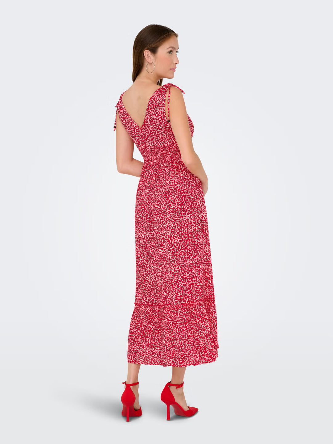 Rochie maxi ONLY, roșu