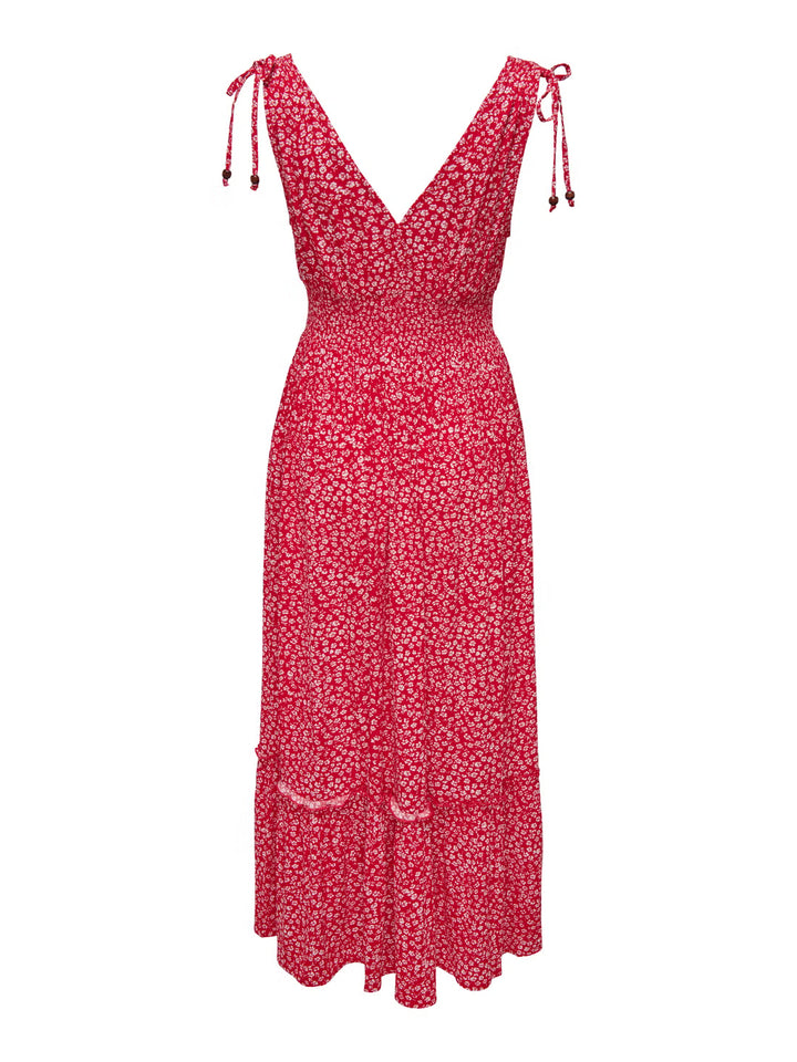 Rochie maxi ONLY, roșu