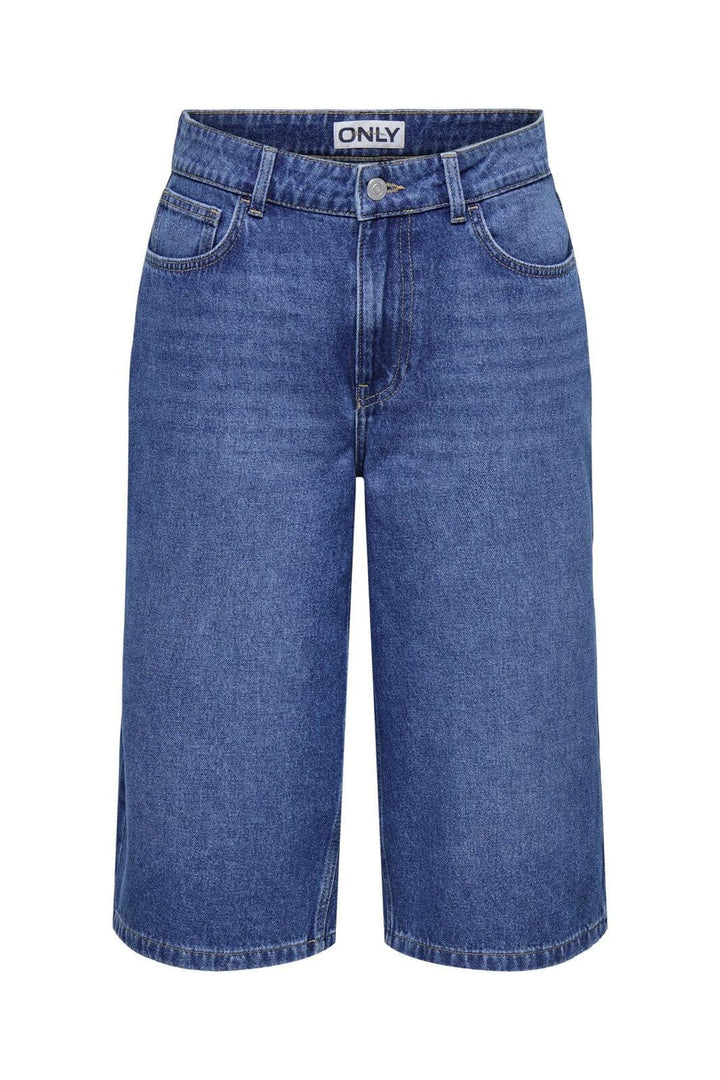 Pantaloni 3/4 de blugi ONLY, albastru