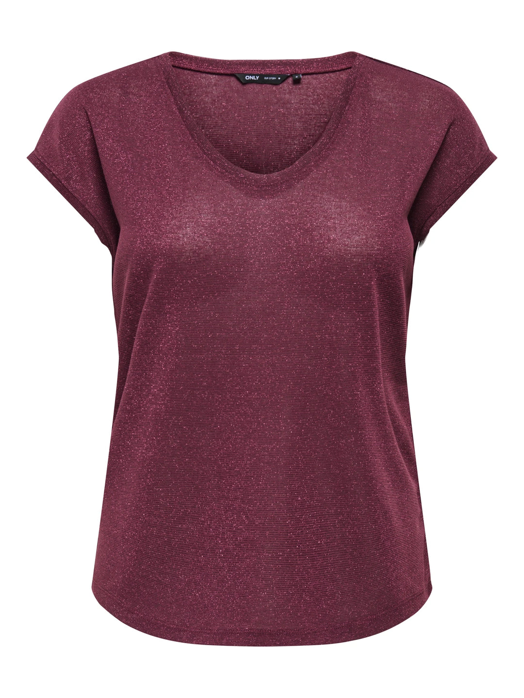 Tricou Only, vișiniu