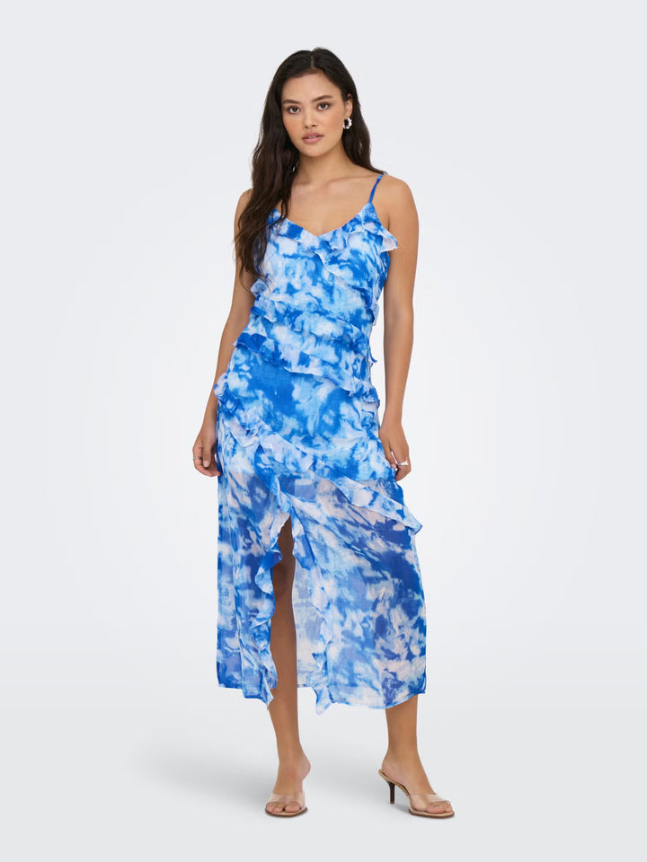Rochie maxi ONLY, albastru