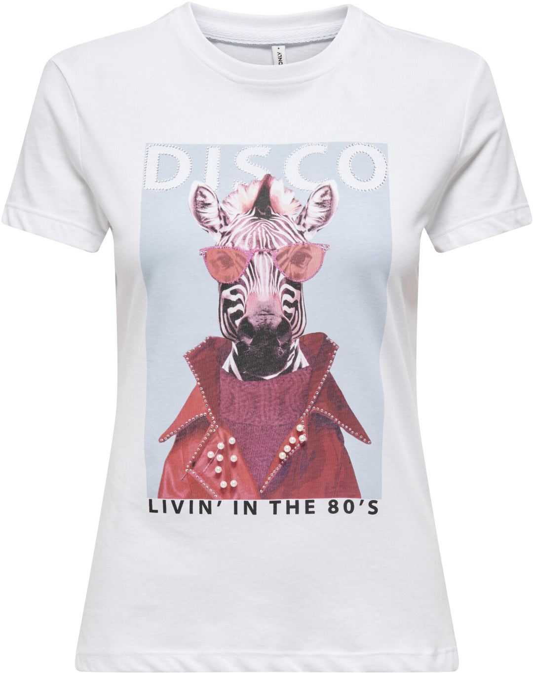 Tricou ONLY, alb