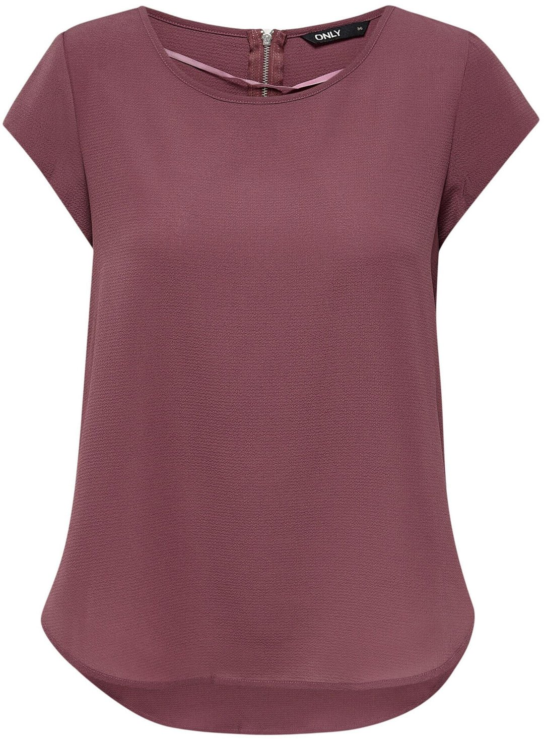 Short-sleeve shirt ONLY, burgundy