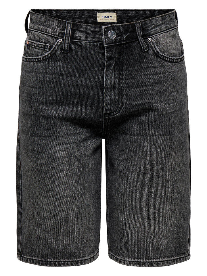 Pantaloni scurți de blugi ONLY, negru