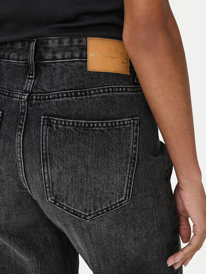 Pantaloni scurți de blugi ONLY, negru
