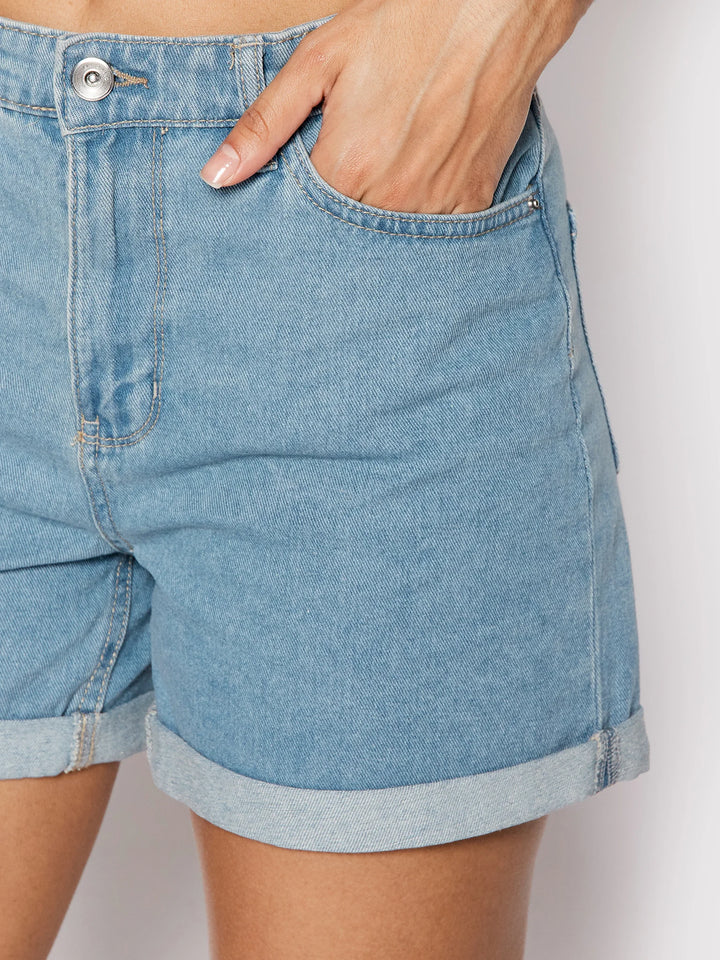 Pantaloni scurți ONLY, albastru