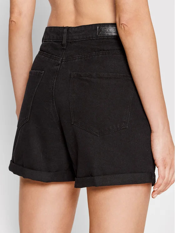 Pantaloni scurți ONLY, negru