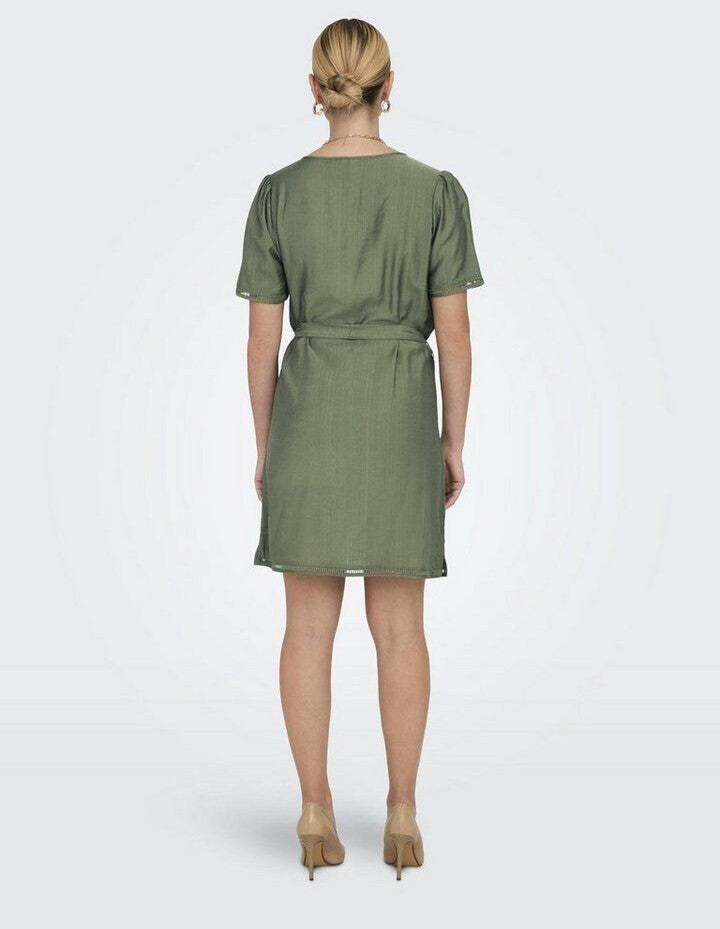 Rochie mini Only, verde