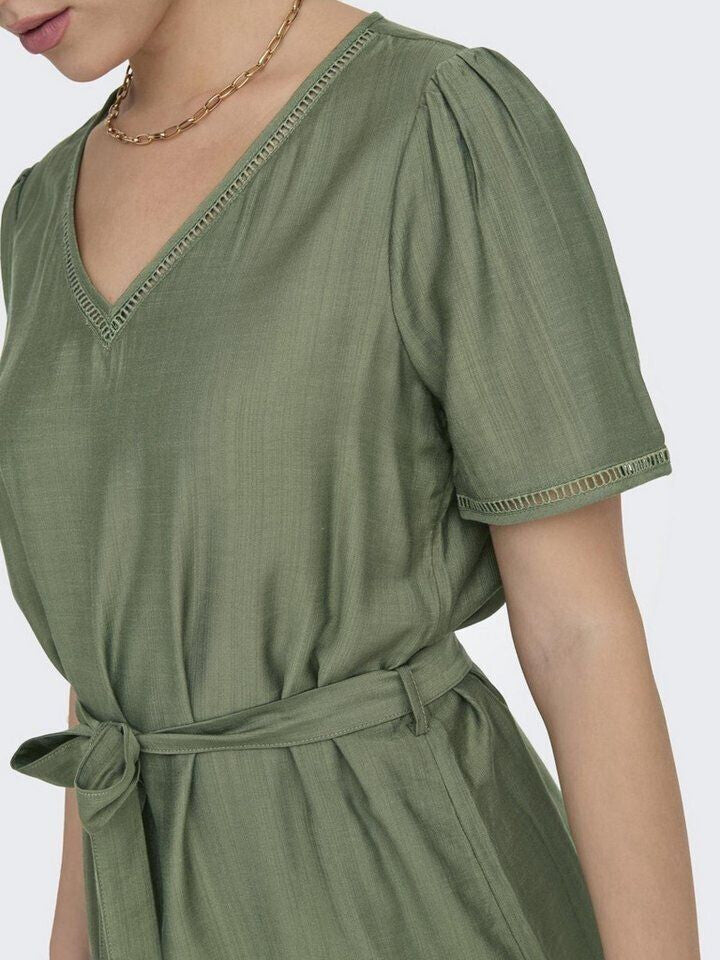 Rochie mini Only, verde