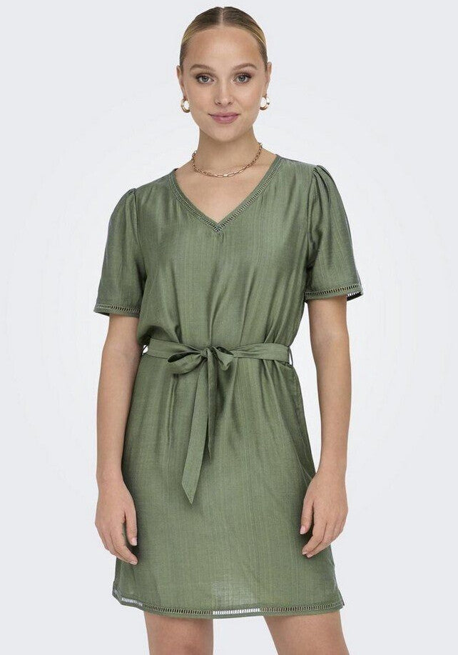 Rochie mini Only, verde