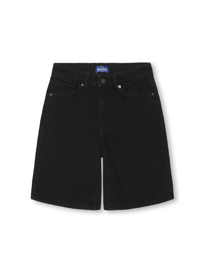 Pantaloni scurți Only&Sons, negru