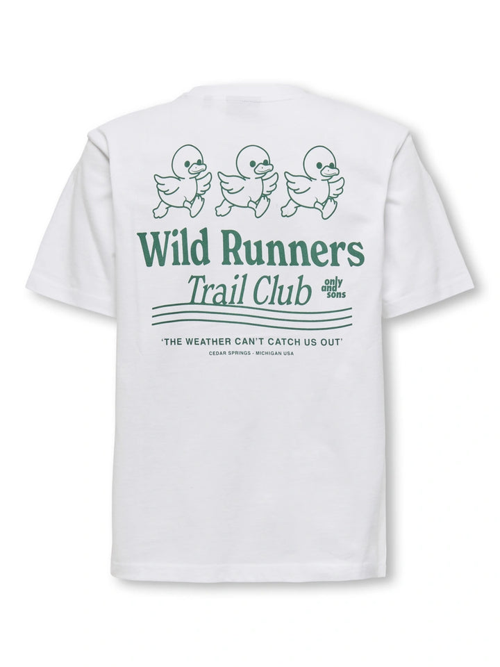 Tricou ONLY, alb