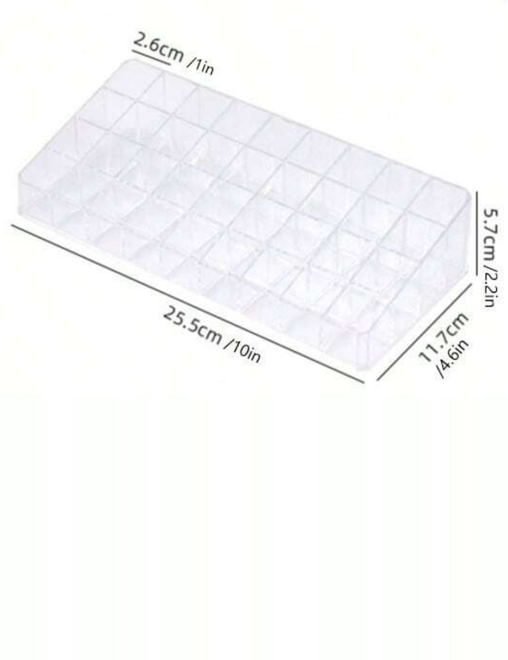 Organizator Shein, transparent