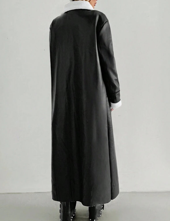 Shein kabát, fekete