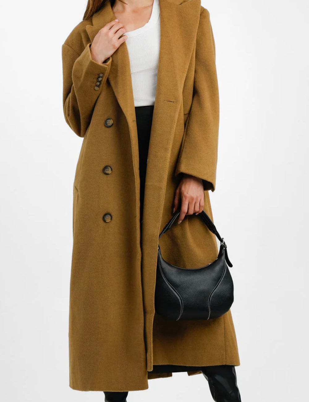 Topshop kabát, barna