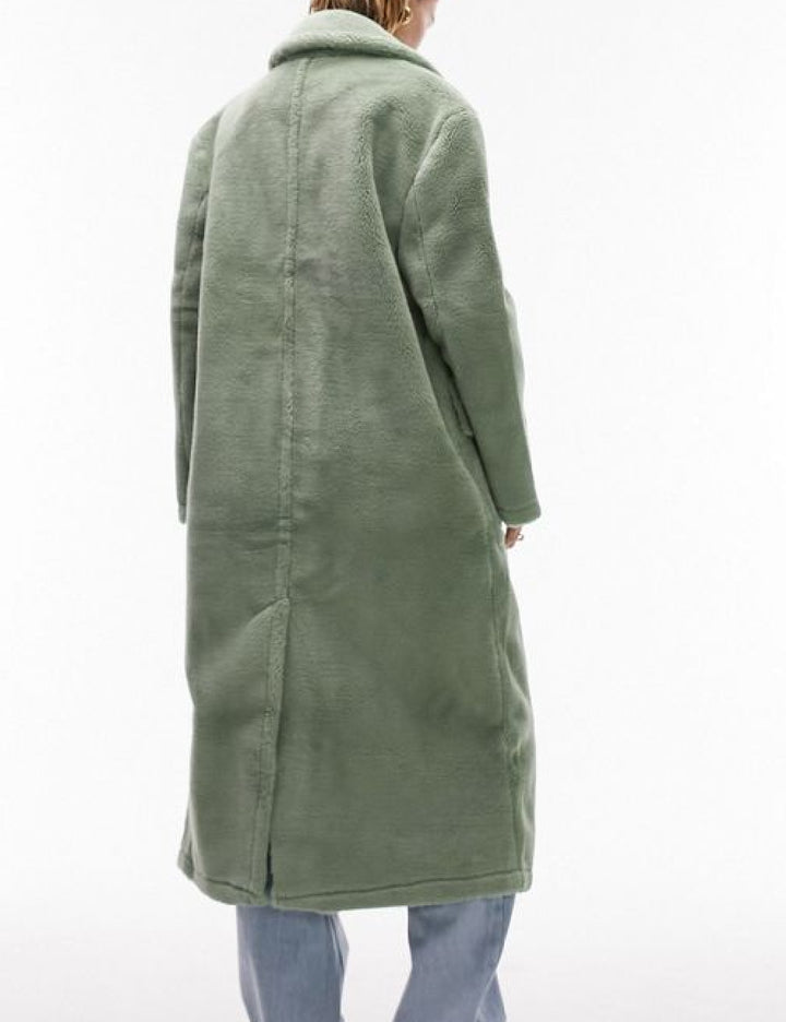Palton Topshop, verde
