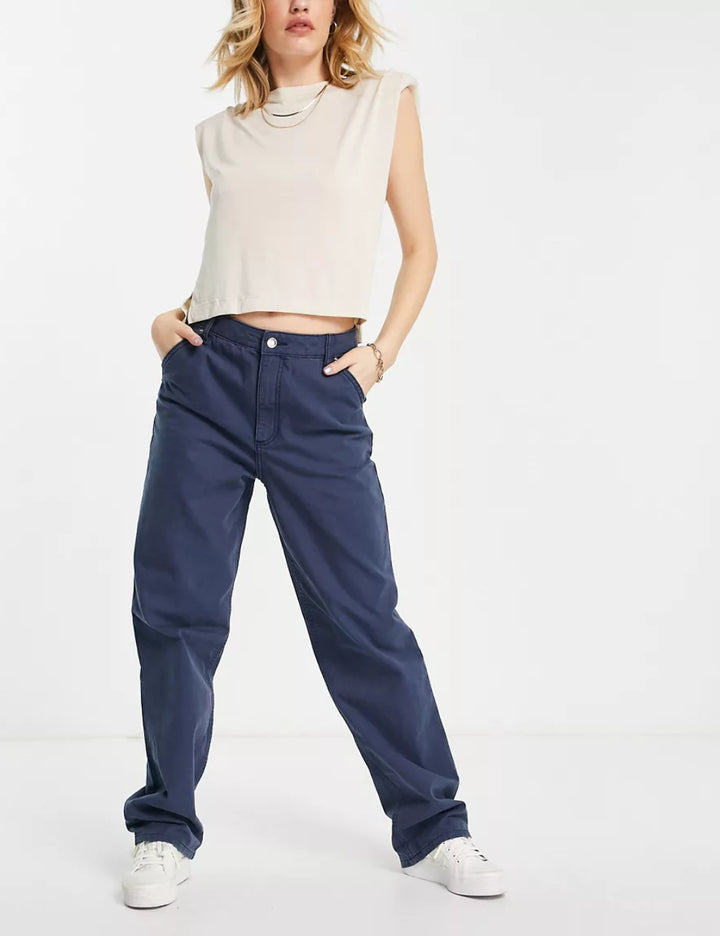Pantaloni ASOS, albastru
