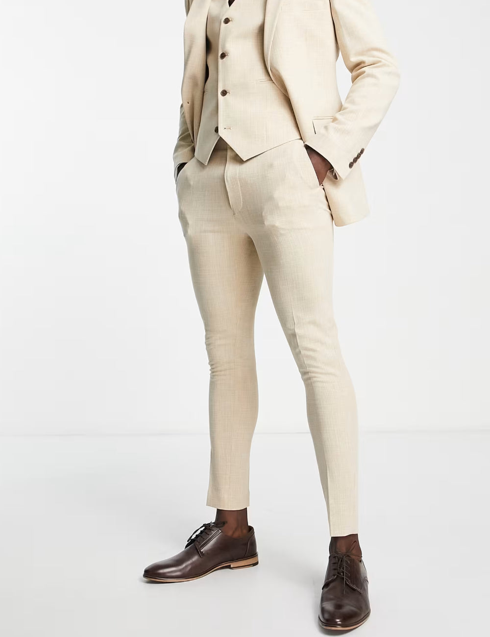 Pantaloni ASOS, bej