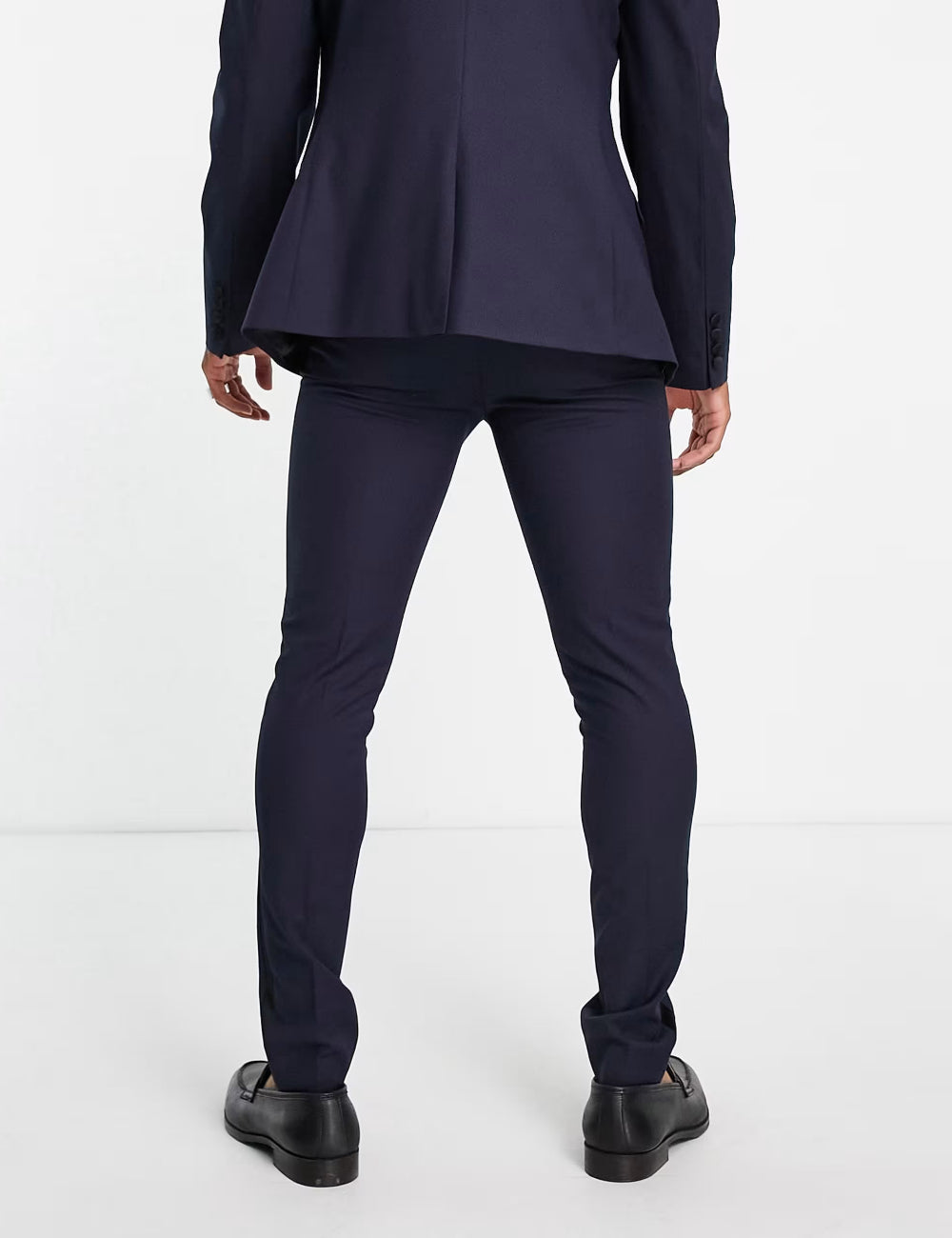 Pantaloni ASOS, bleumarin