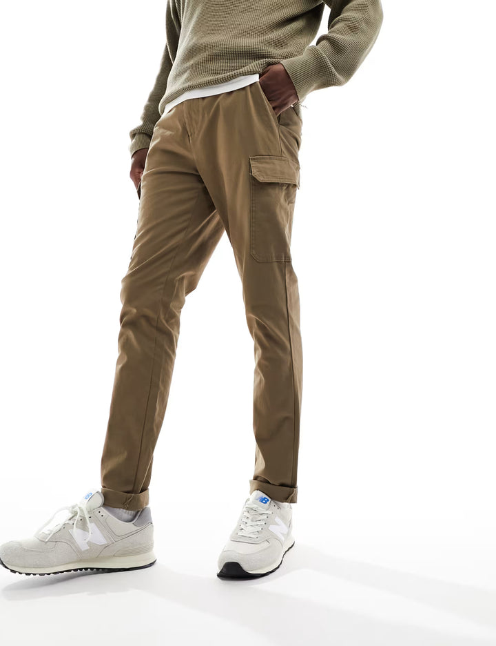 Pantaloni ASOS, kaki