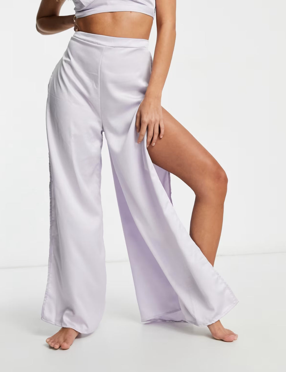 Pantaloni ASOS, mov
