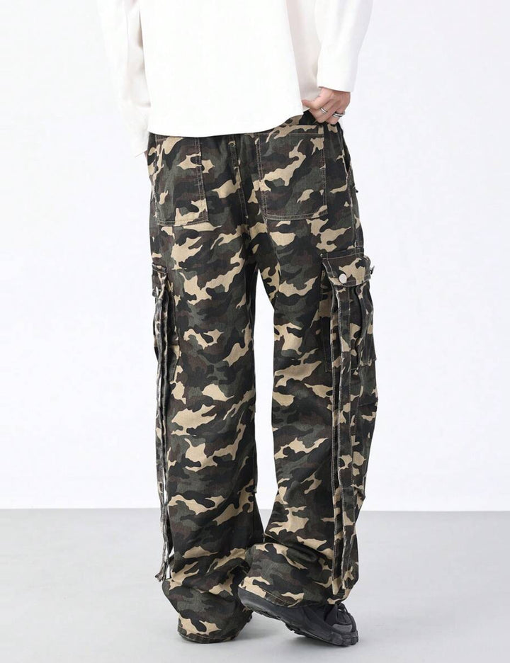 Pantaloni cargo Shein Romwe, mix culori