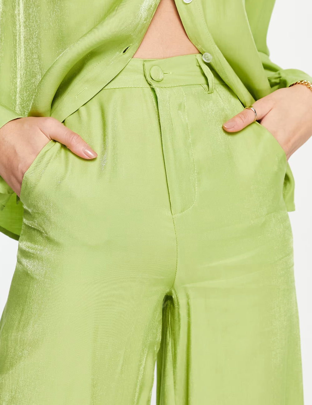 Pantaloni Daisy Street, verde