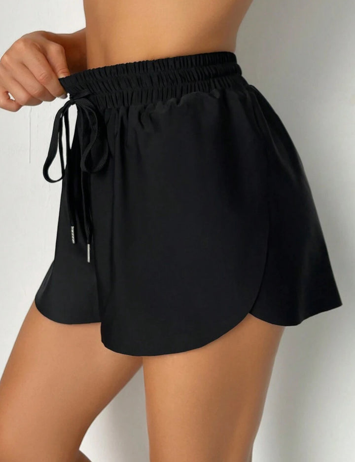 Pantaloni de plajă Shein, negru