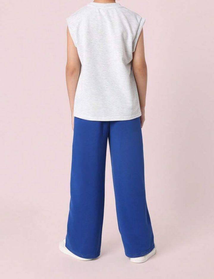 Pantaloni de trening Shein, albastru