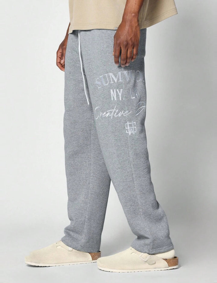 Pantaloni de trening SHEIN, gri