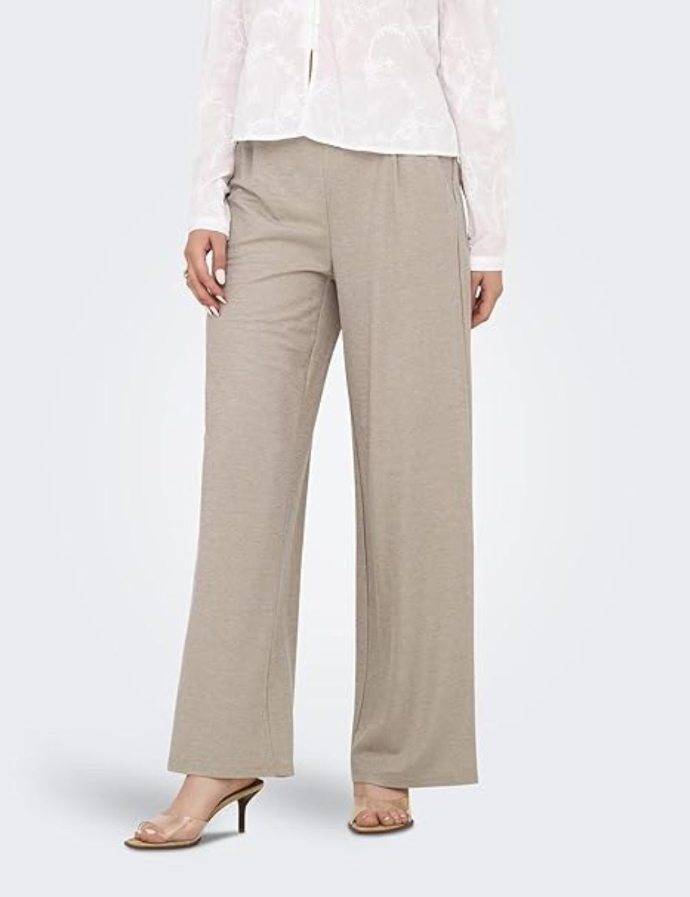 Pantaloni Jdy, bej