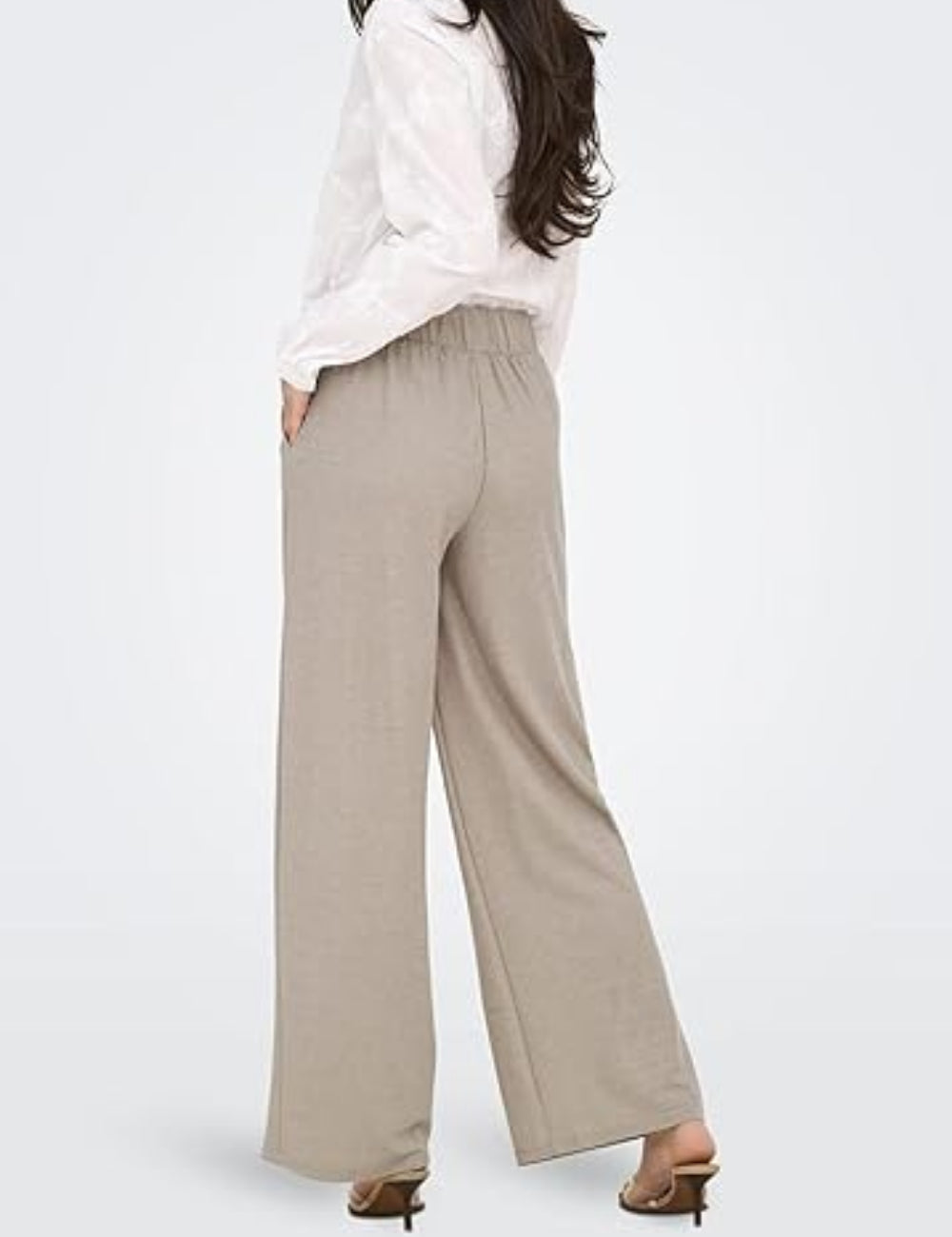 Pantaloni Jdy, bej