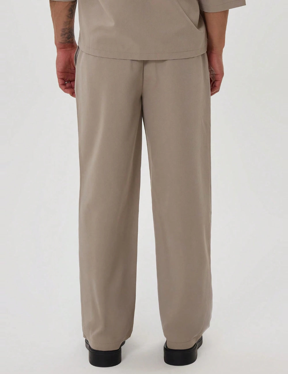 Pantaloni MUSERO by Shein, bej