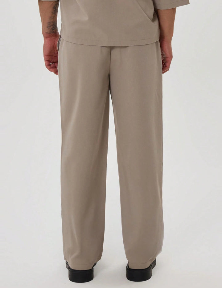 Pantaloni MUSERO by Shein, bej