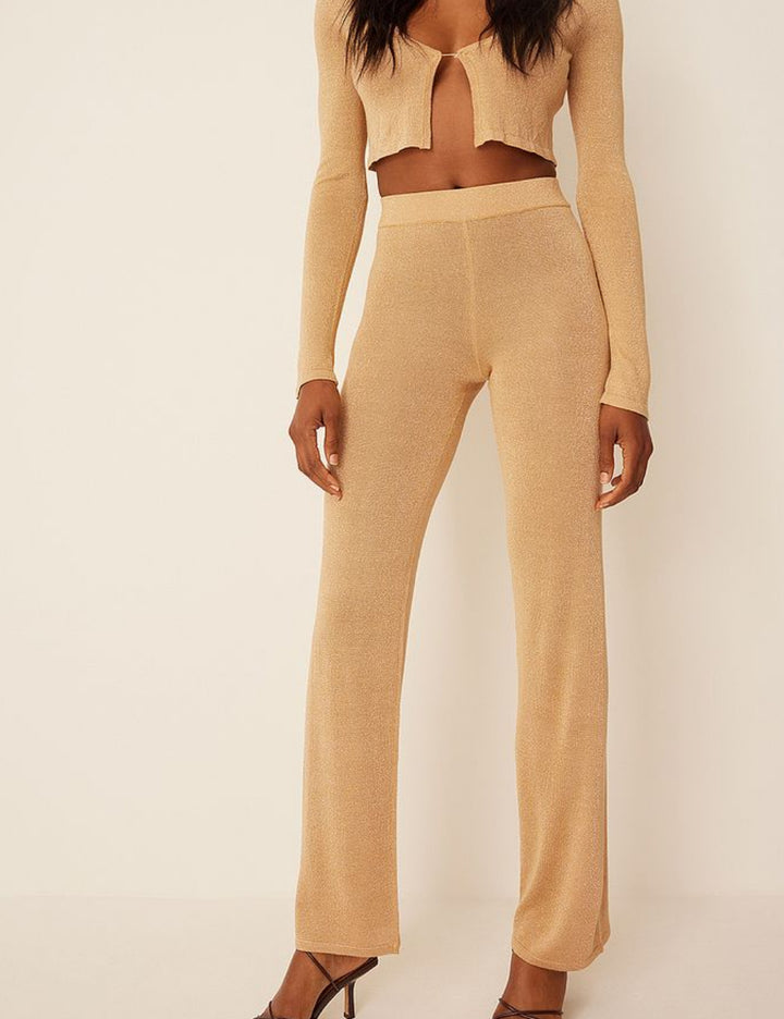 Pantaloni Na'kd, bej
