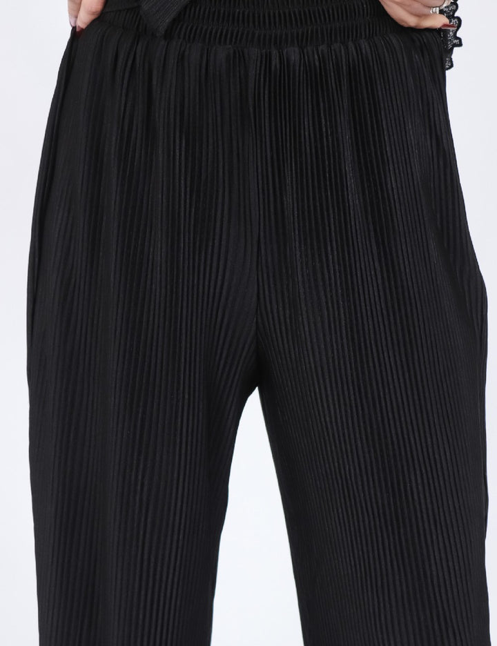 Pantaloni PIECES, negru