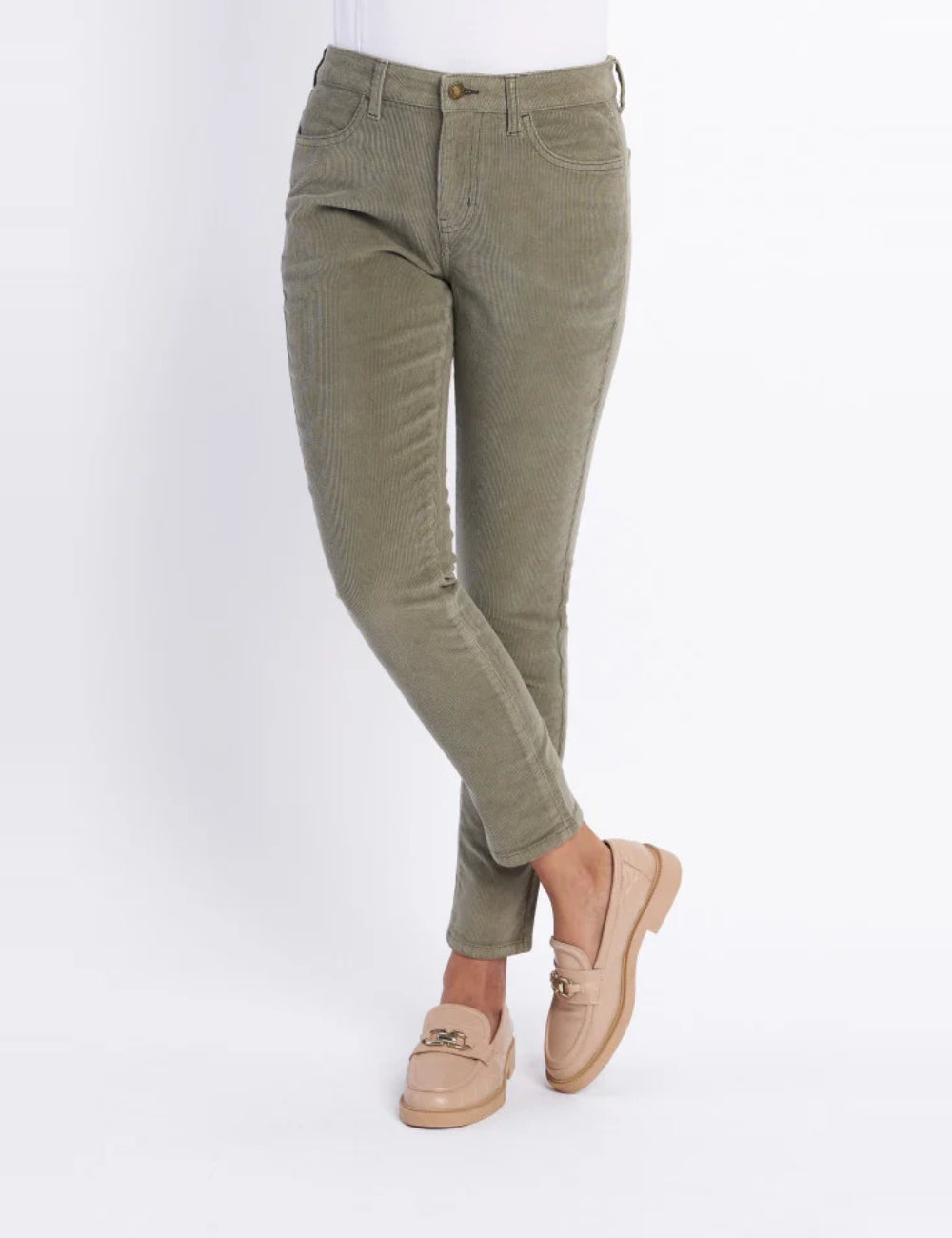 Lee Cooper csíkos nadrág, khaki