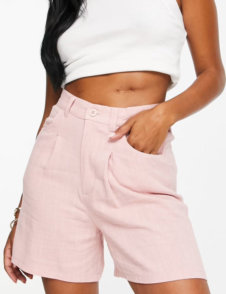 Pantaloni scurți ASOS, roz
