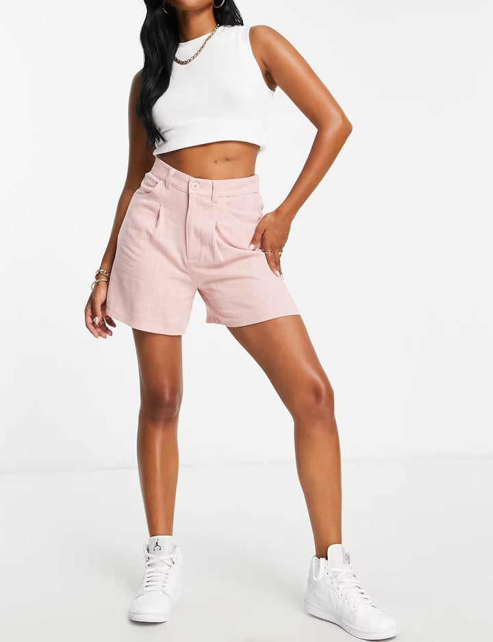 Pantaloni scurți ASOS, roz