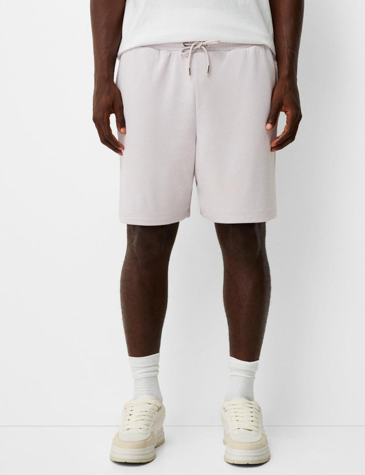 Pantaloni scurți Bershka, mov