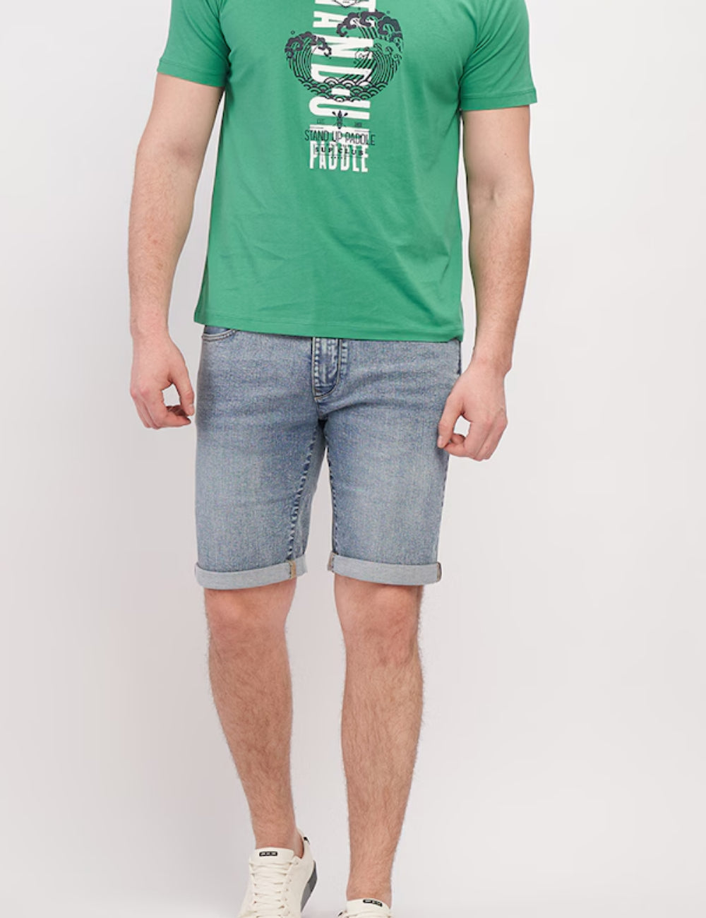 Lee Cooper kék farmer rövidnadrág