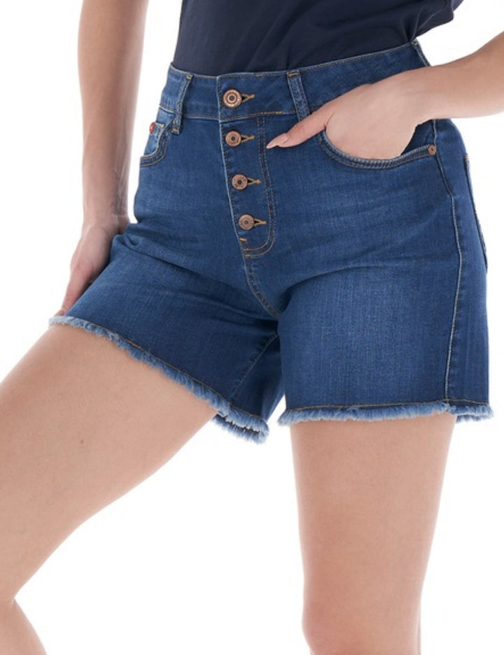 Pantaloni scurți de blugi Lee Cooper, albastru